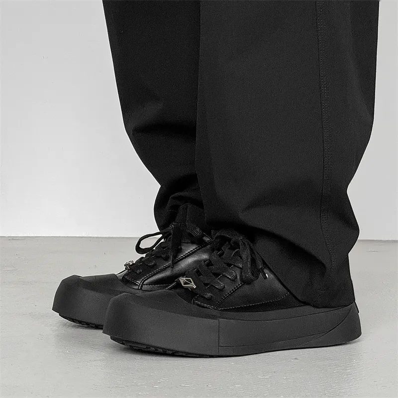 KUNGFUDEER Thread Line Collection Anti Slip Wear Resistant Low Top Skateboard Shoes Unisex-3
