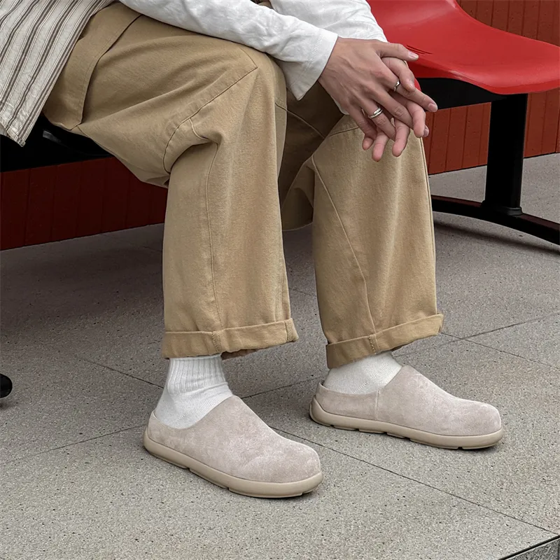 KUNGFUDEER Abrasion Resistant Wrap toe Slippers Unisex-31