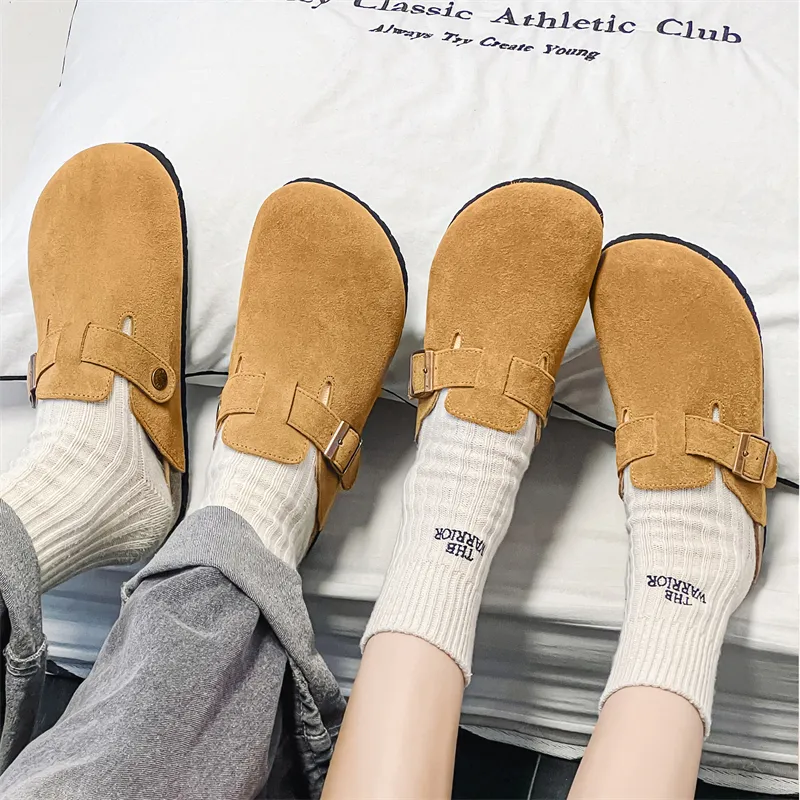 KUNGFUDEER Wrap toe Slippers Unisex-9
