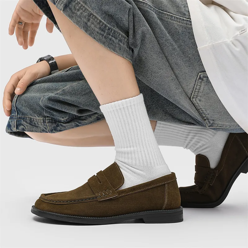 KUNGFUDEER Loafers Men-9