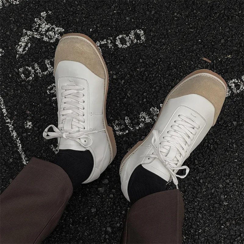 KUNGFUDEER Thread Line Collection Slip Resistant Low Top Casual Shoes Unisex-8