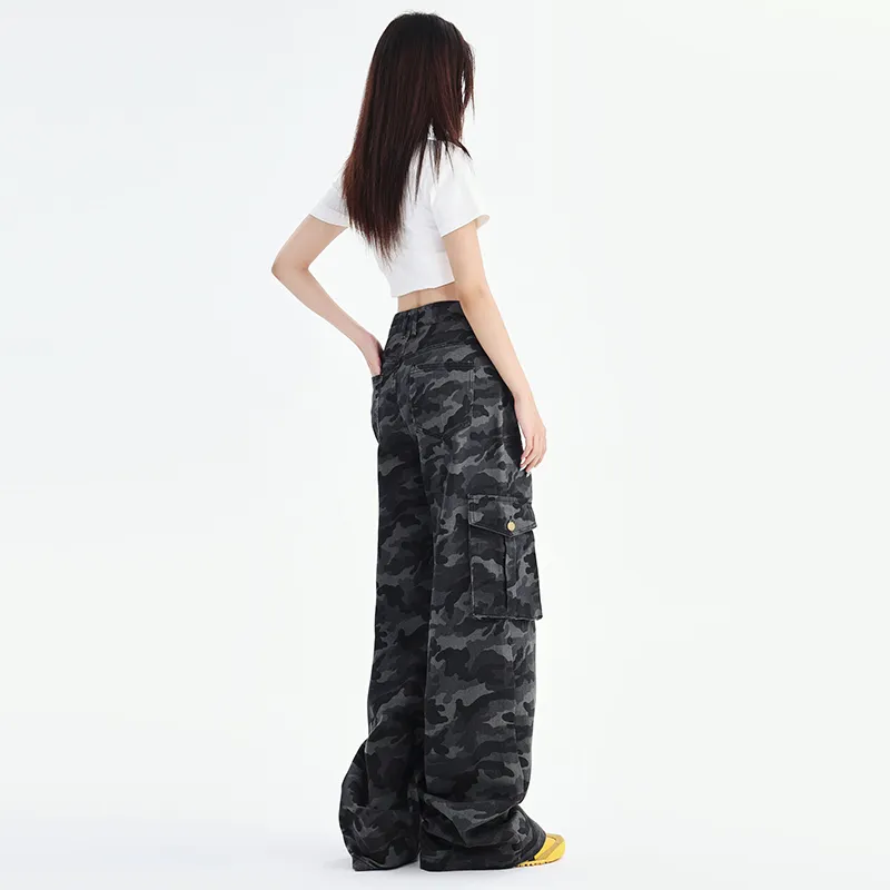 KUNZHUDAXIANG Cargo Pants Women's-0