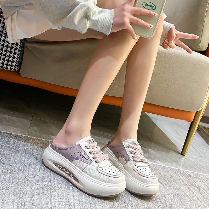 KEJIANNI Wrap toe Slippers 5cm Women's-16