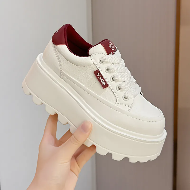 KEJIANNI Cushioned Wear-Resistant Lightweight Moisture-Wicking Low-Top Skateboard Shoes Women's-11
