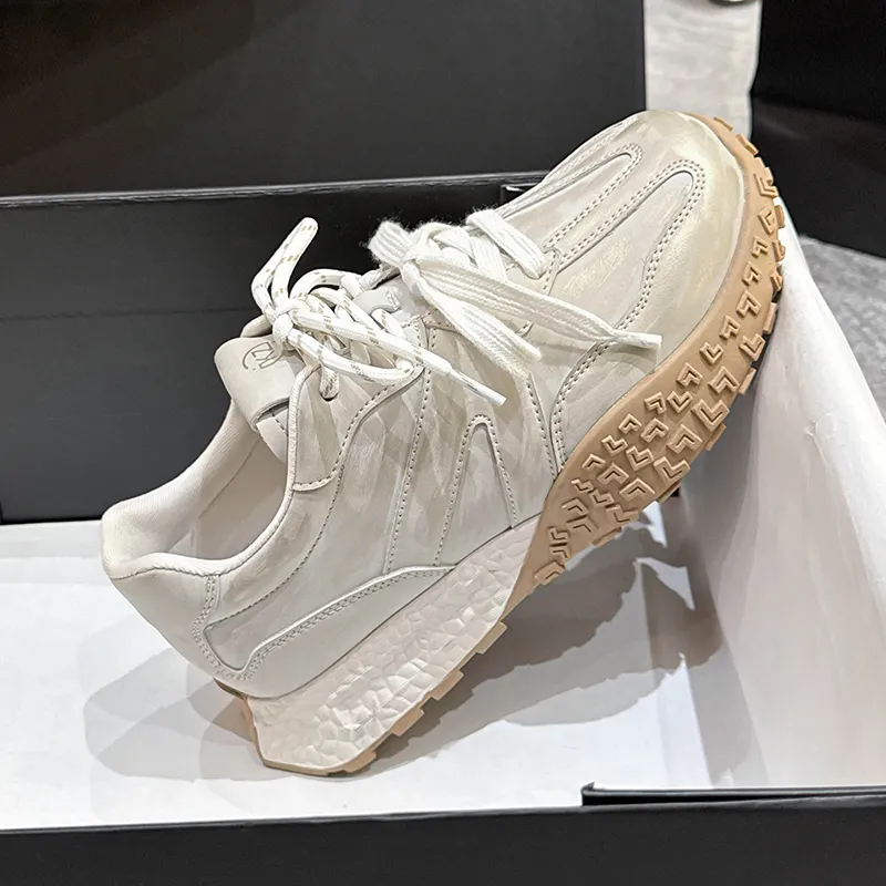 KEJIANNI Anti-Slip Wear-Resistant Low-Top Chunky Sneakers Women's-2