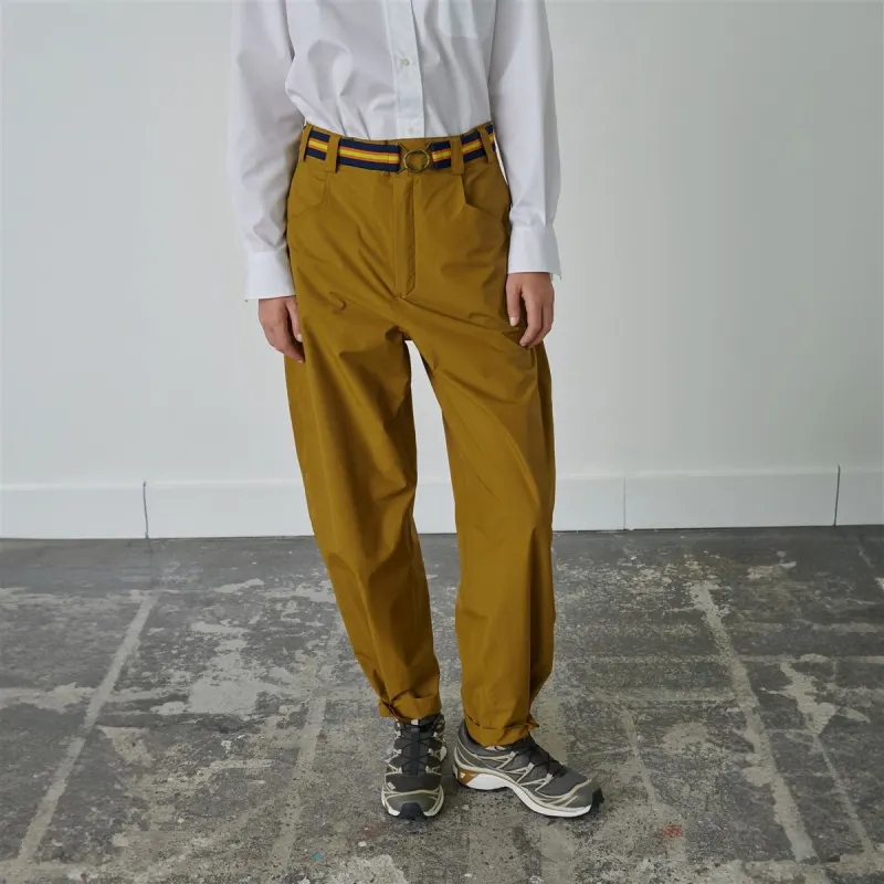 K-WAY LE VRAI 2.1 AMIABLE JACOBINE SOEUR Casual Pants Unisex Brown Yellow-4