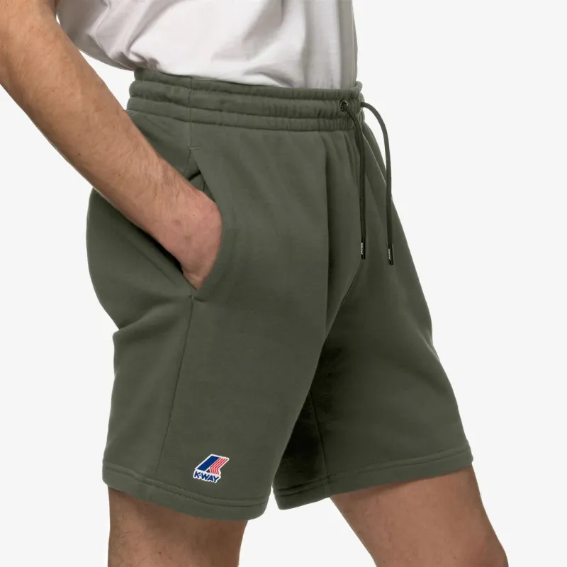 K WAY LE VRAI DORIAN POLY COTTON Casual Shorts Unisex-4