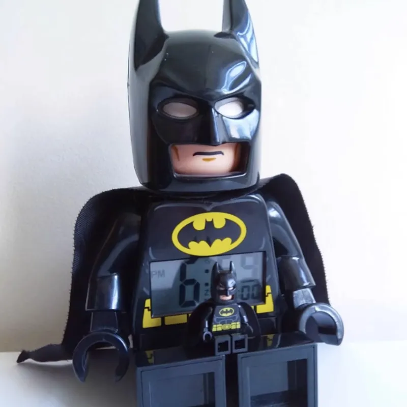 LEGO Superhero Collection Ninjago LEGO Alarm Clock Batman The Flash Superman Creative Alarm Clock IP Merch-2