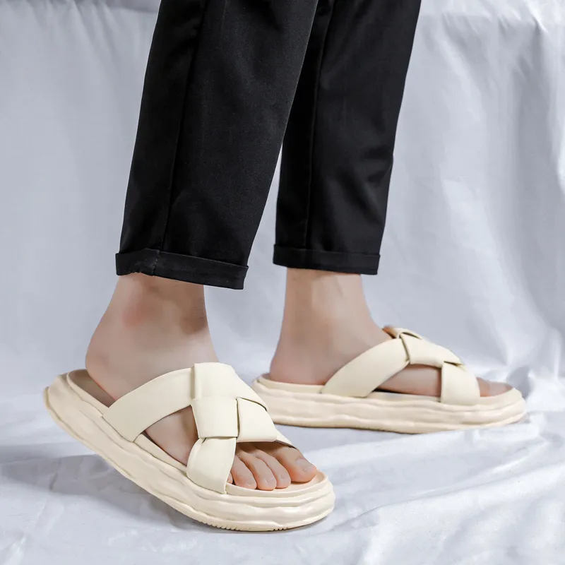 Beidouniao Slide Slippers Men's-14