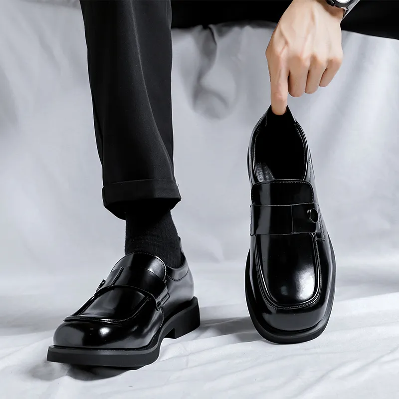 Beidouniao Casual Shoes Men's Black-12