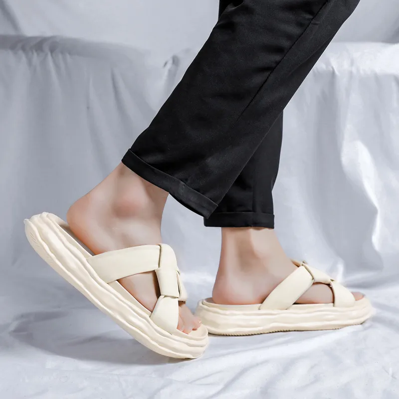 Beidouniao Slide Slippers Men's-15
