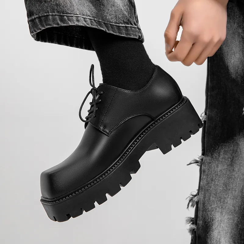 Beidouniao Casual Shoes Men's Black-4