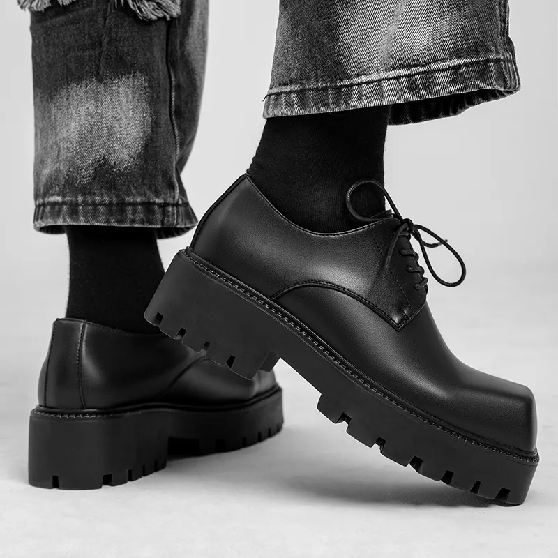 Beidouniao Casual Shoes Men's Black-5