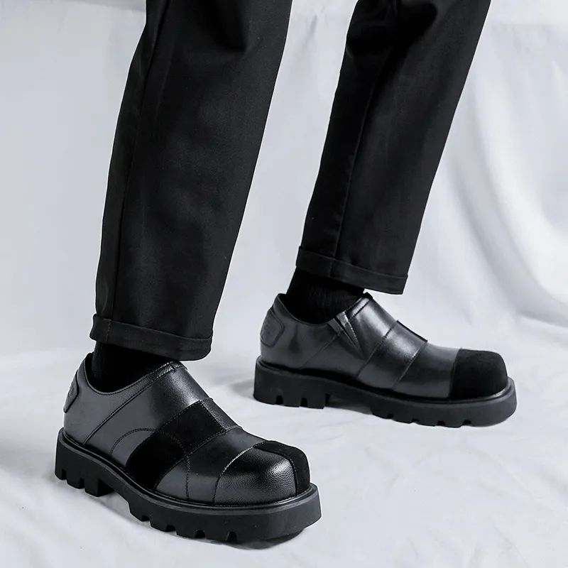 Beidouniao Casual Shoes Men's Black-9