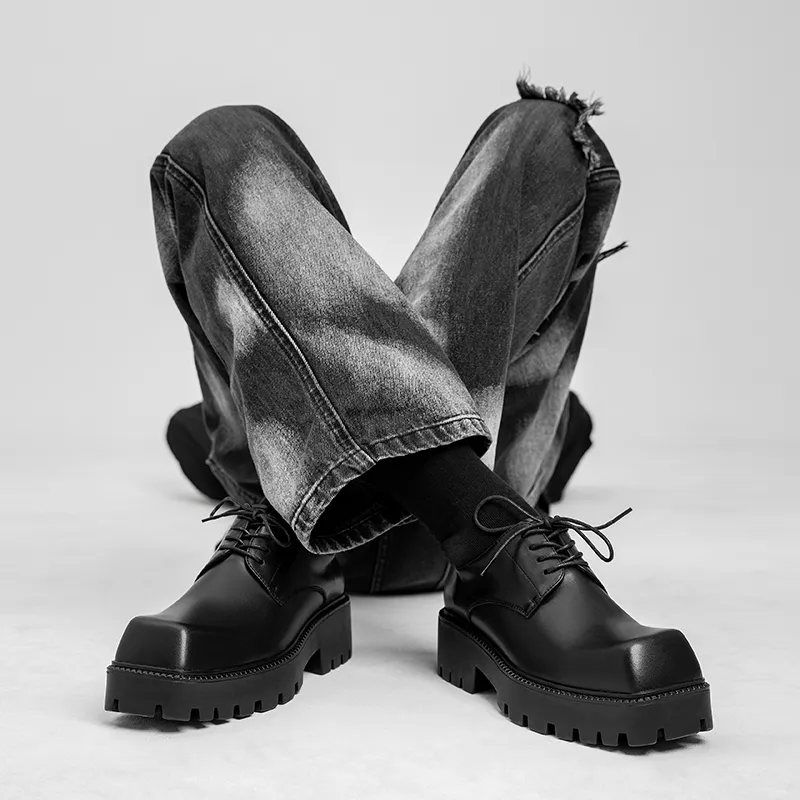 Beidouniao Casual Shoes Men's Black-6