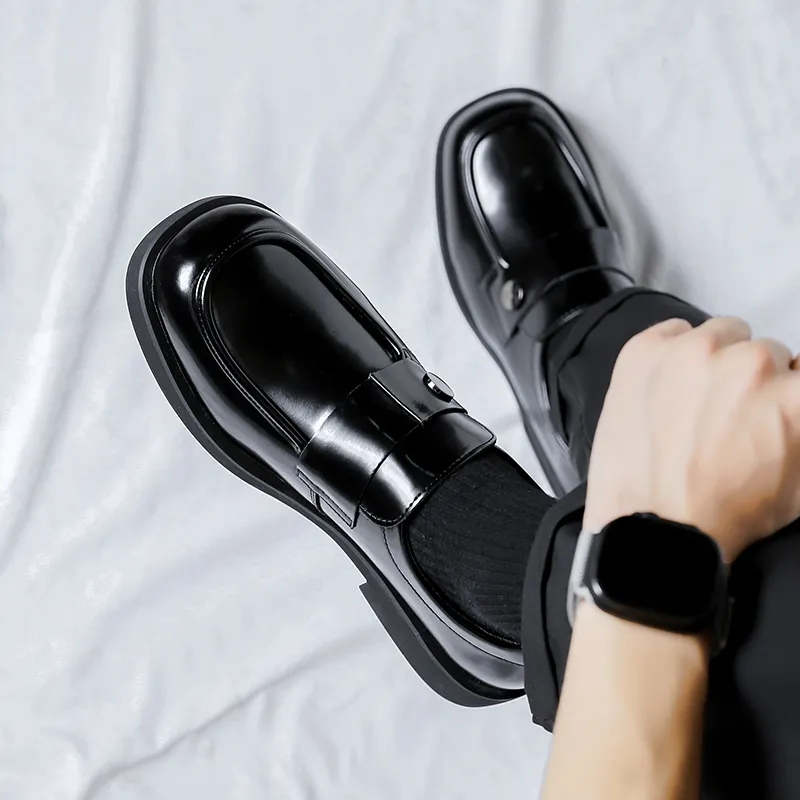 Beidouniao Casual Shoes Men's Black-5