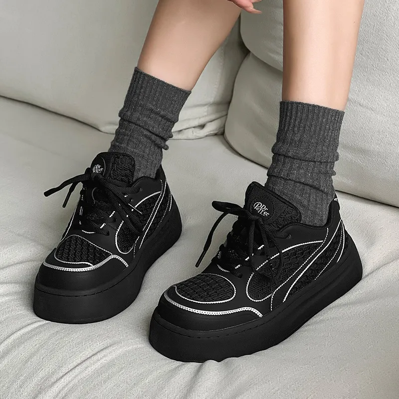 Beidouniao Casual Shoes Men's Black-15
