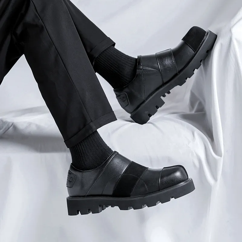 Beidouniao Casual Shoes Men's Black-13