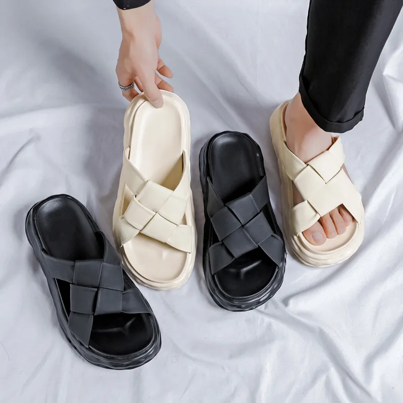 Beidouniao Slide Slippers Men's-13