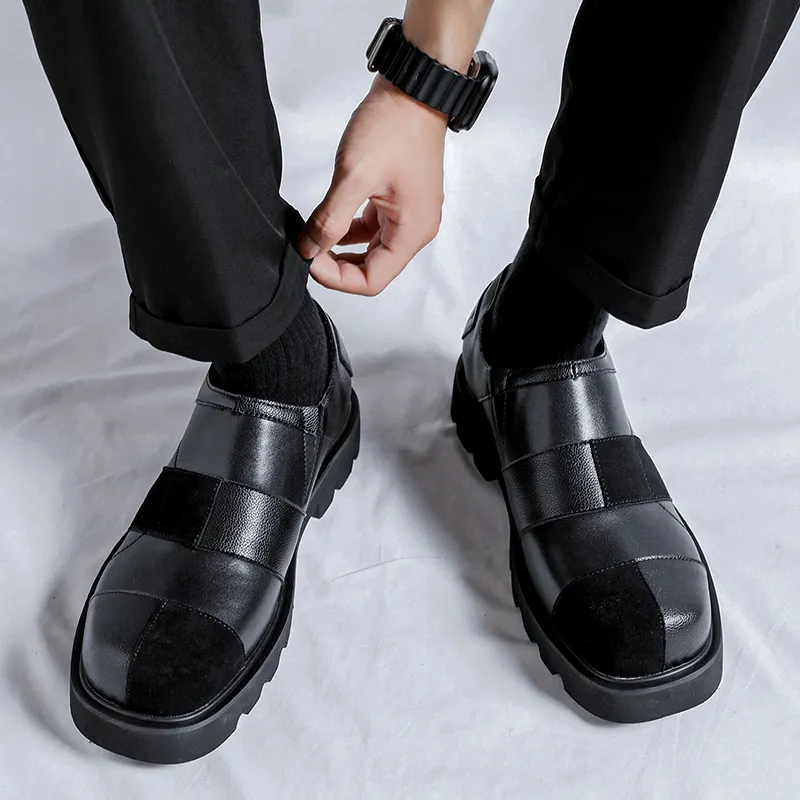 Beidouniao Casual Shoes Men's Black-10