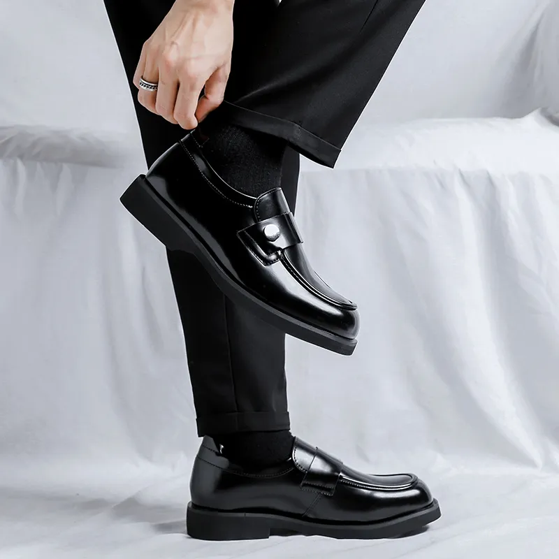 Beidouniao Casual Shoes Men's Black-7
