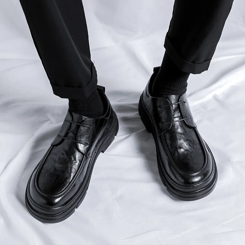 Beidouniao Casual Shoes Men's Black-1