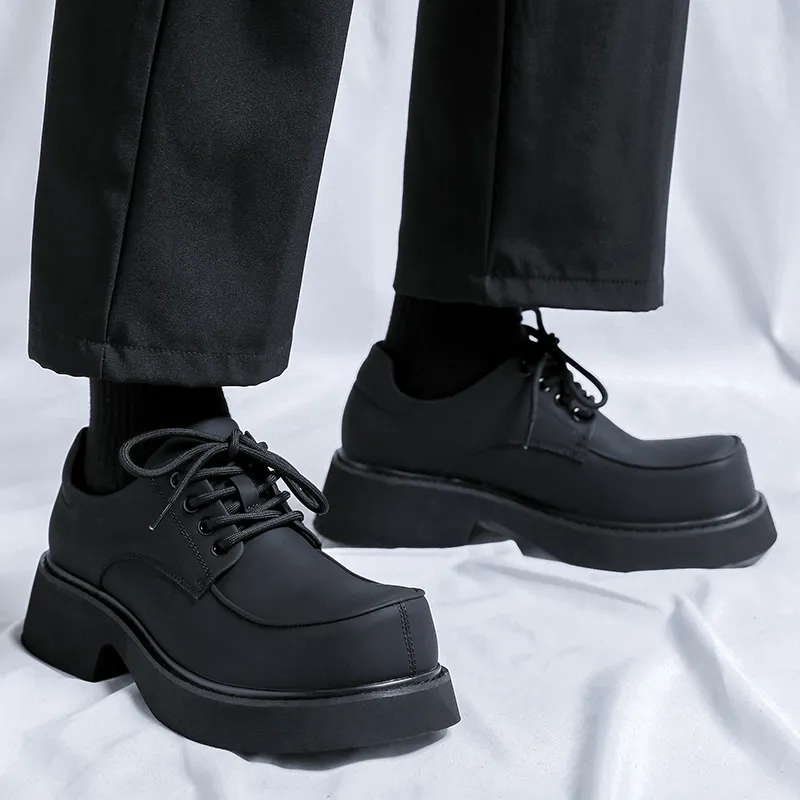 Beidouniao Men's Casual Shoes Men Low Top Black/White-13
