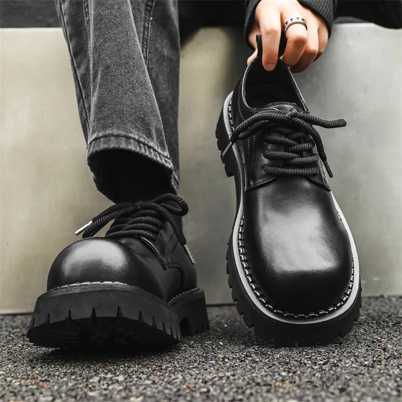 Beidouniao Casual Shoes Men's Black-2