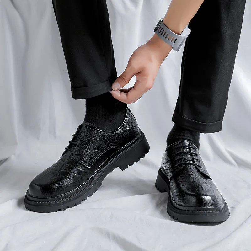 Beidouniao Men's Casual Shoes Men's Black-7