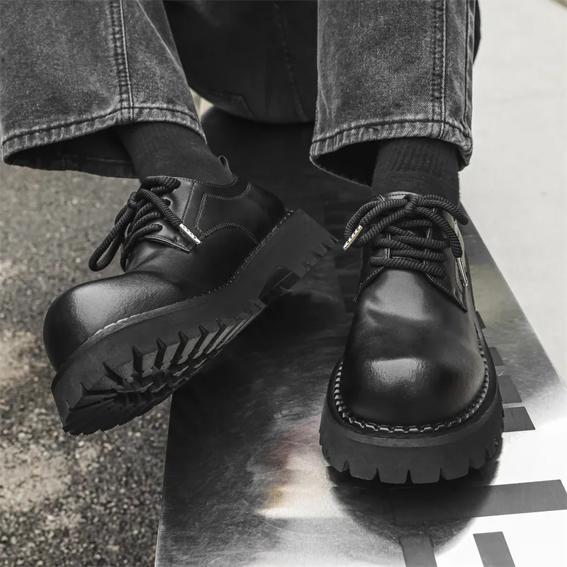Beidouniao Casual Shoes Men's Black-6