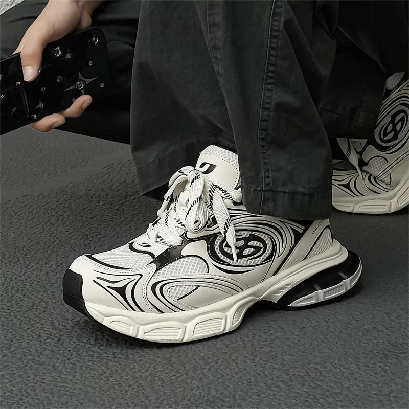 Beidouniao Casual Shoes Men's White-6
