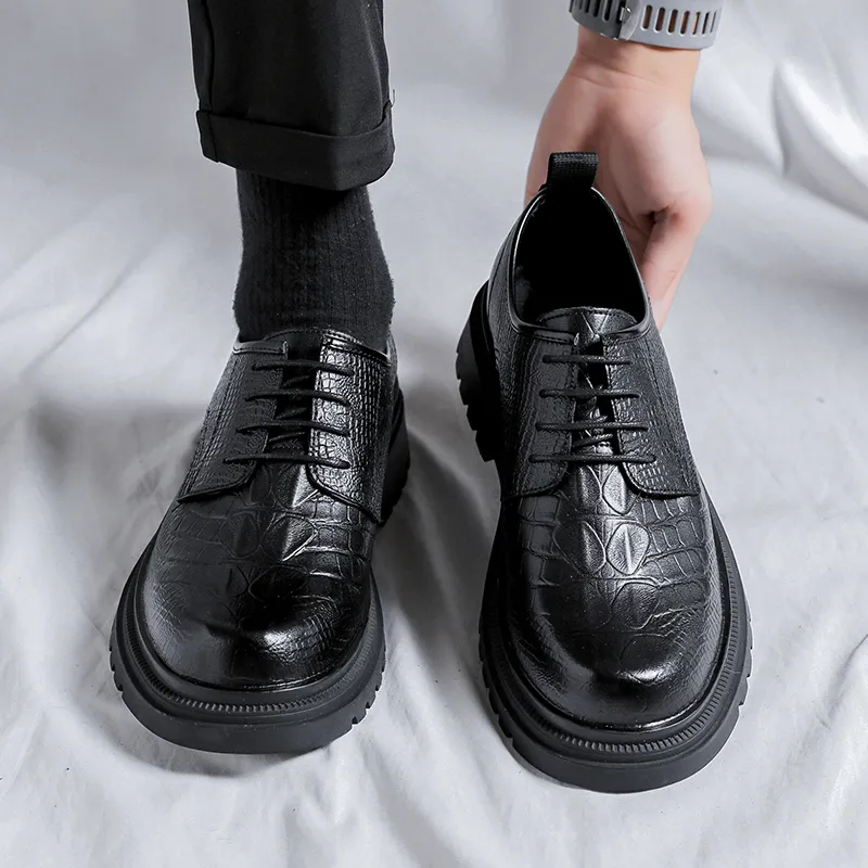Beidouniao Men's Casual Shoes Men's Black-5