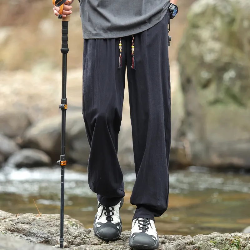 G21 100% Cotton Thin Casual Pants Unisex-1