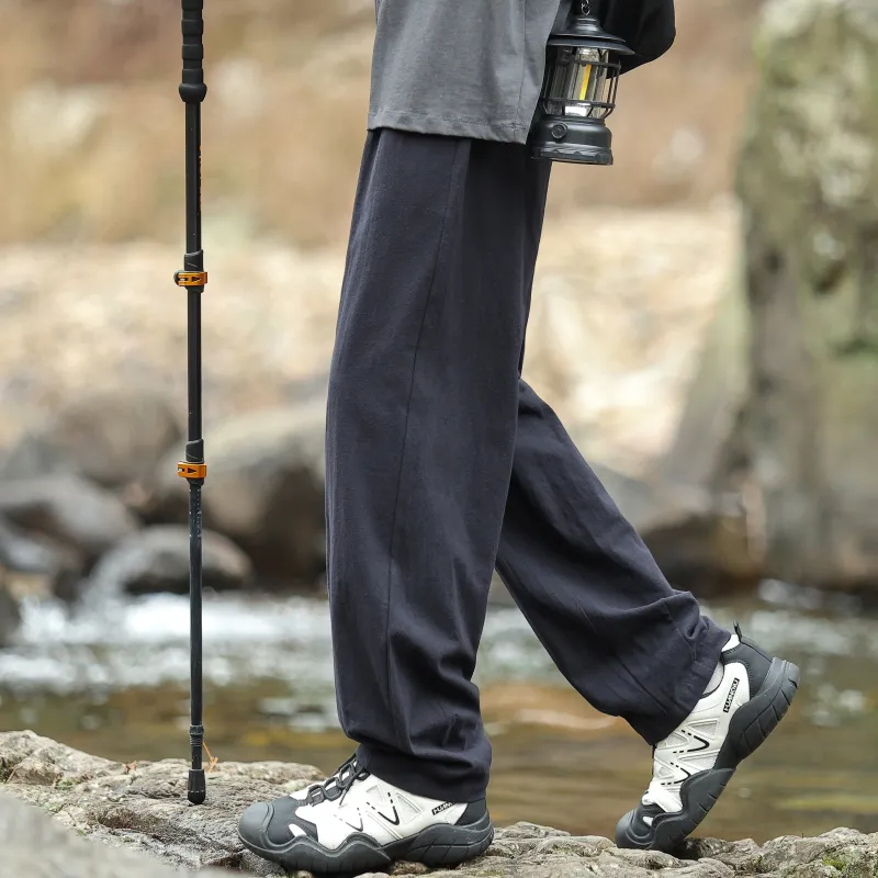 G21 100% Cotton Thin Casual Pants Unisex-3