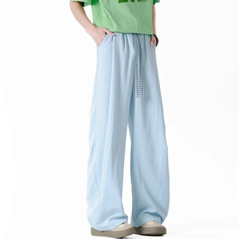 G21 Ice Silk Thin Casual Pants Unisex-4