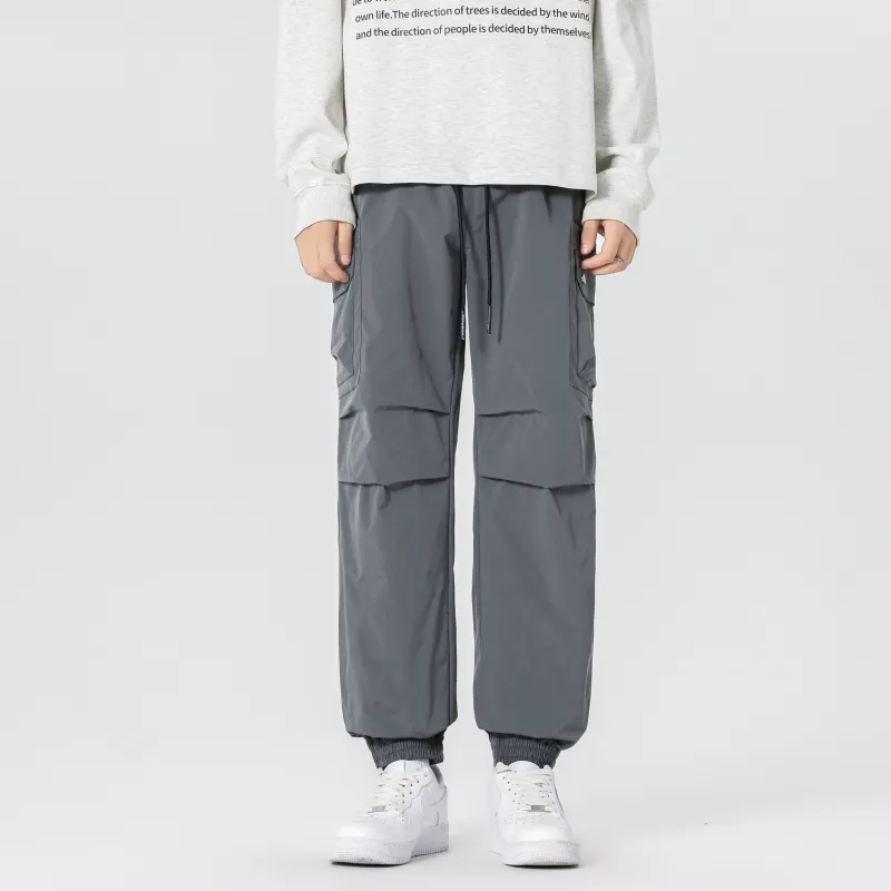 G21 Cargo Pants Unisex Slate Gray-5