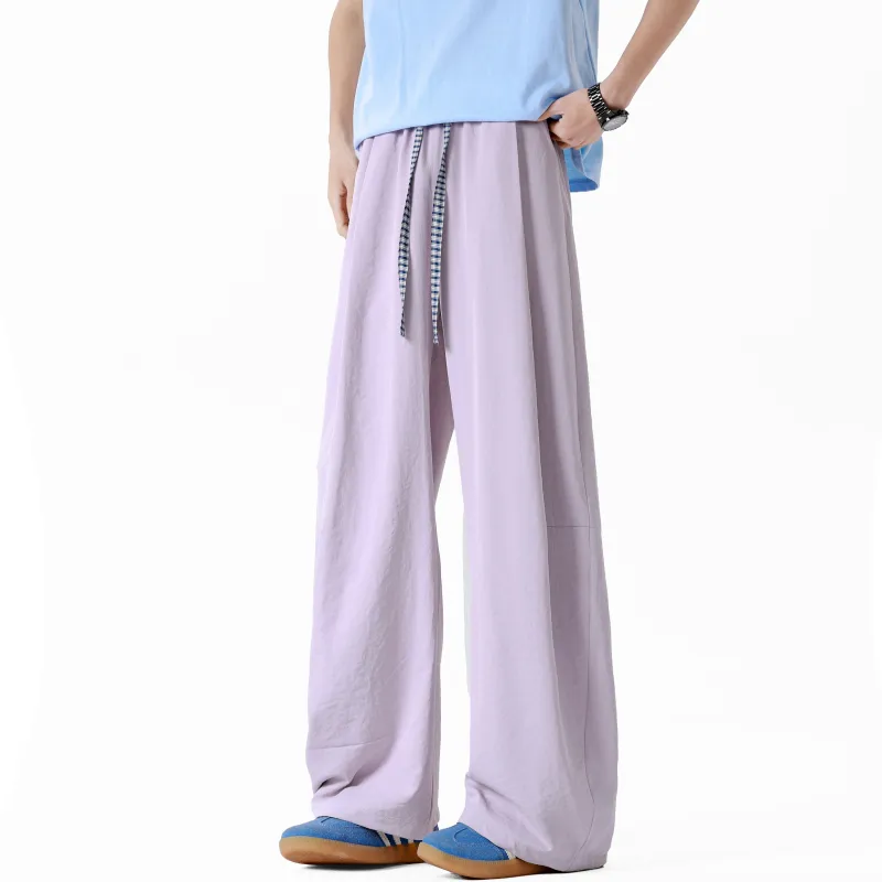 G21 Ice Silk Thin Casual Pants Unisex-6