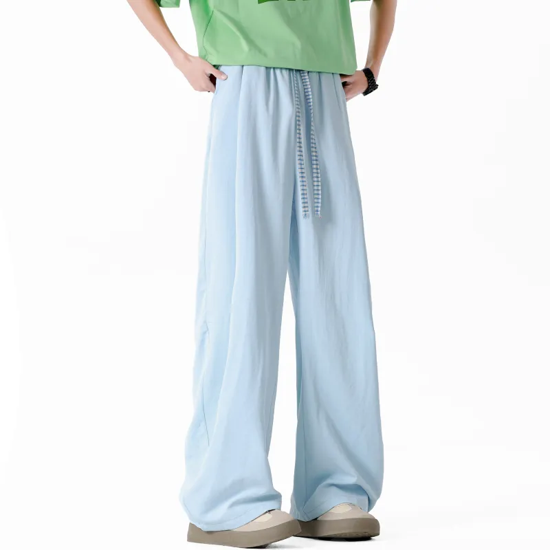 G21 Ice Silk Thin Casual Pants Unisex-2