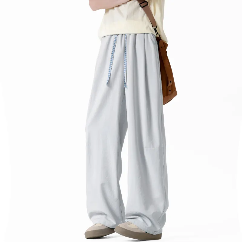 G21 Ice Silk Thin Casual Pants Unisex-19