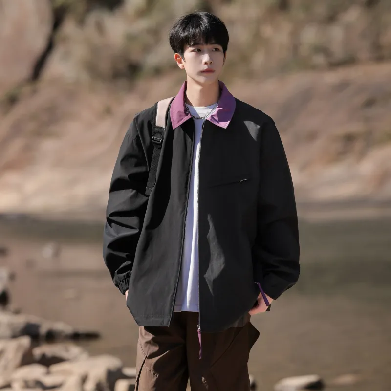 G21 Jackets Coats Unisex Black Gray Color-0