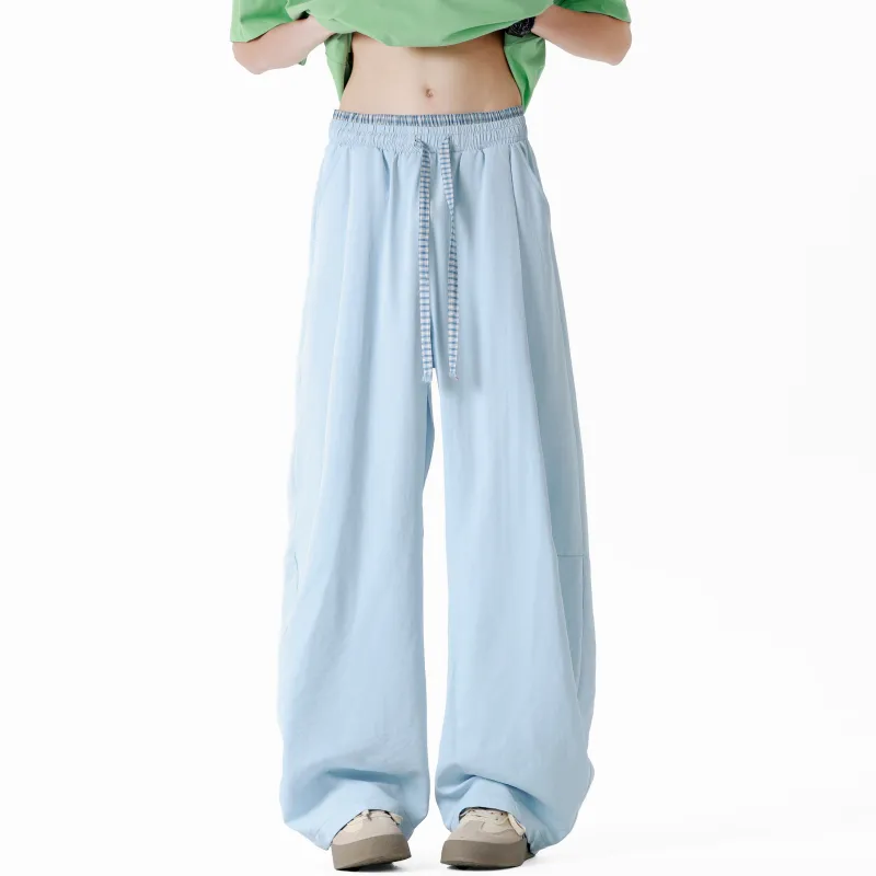 G21 Ice Silk Thin Casual Pants Unisex-3