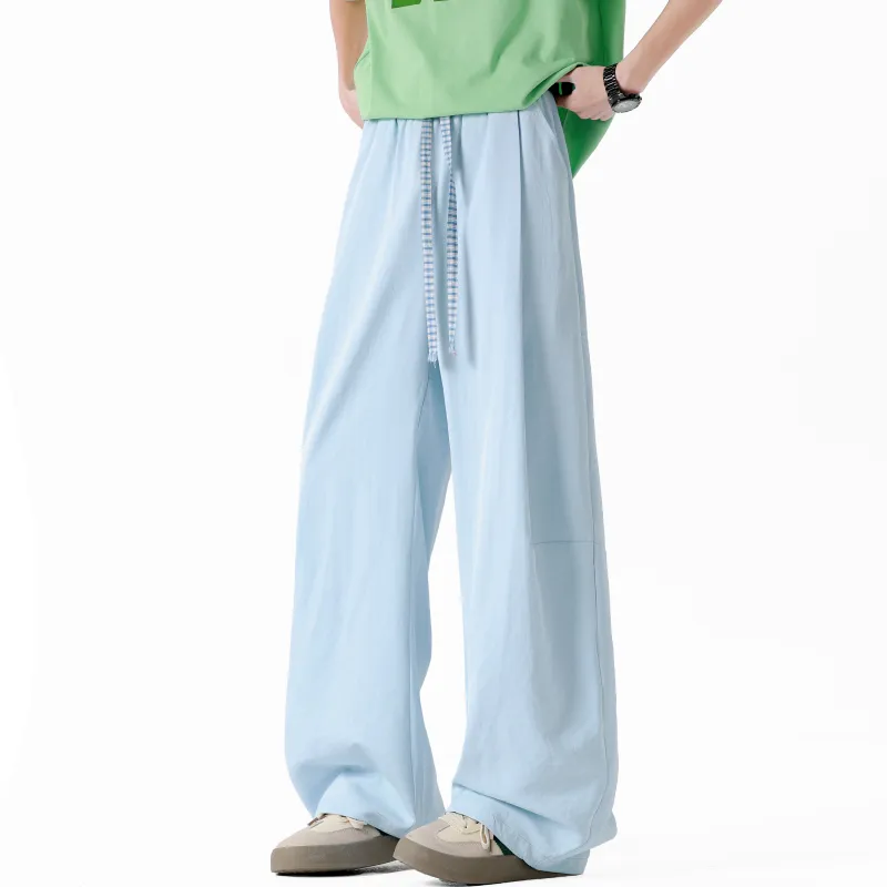 G21 Ice Silk Thin Casual Pants Unisex-1