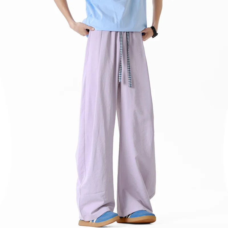 G21 Ice Silk Thin Casual Pants Unisex-9