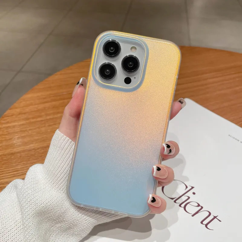 CORBELLATI ABS+PC Material Advanced Minimalist Aurora Phone Cases Suitable For Apple IPhone 12/13/14/15/Pro/Ma-2
