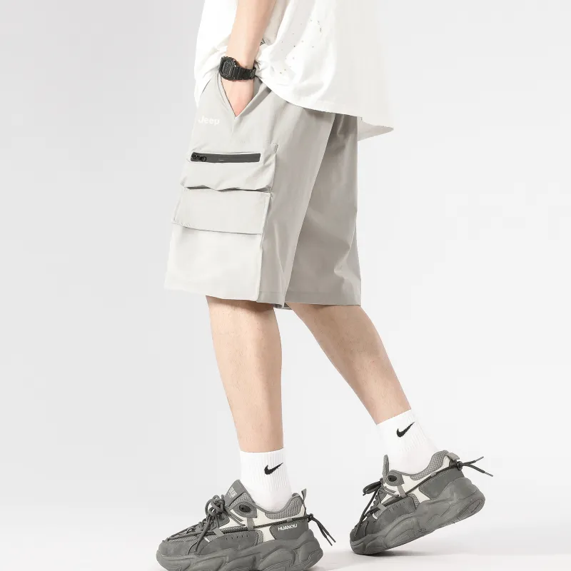 Jeep Cargo Shorts Unisex-13