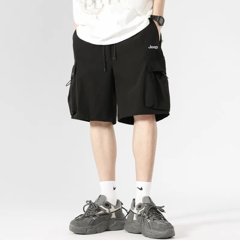Jeep Cargo Shorts Unisex-4