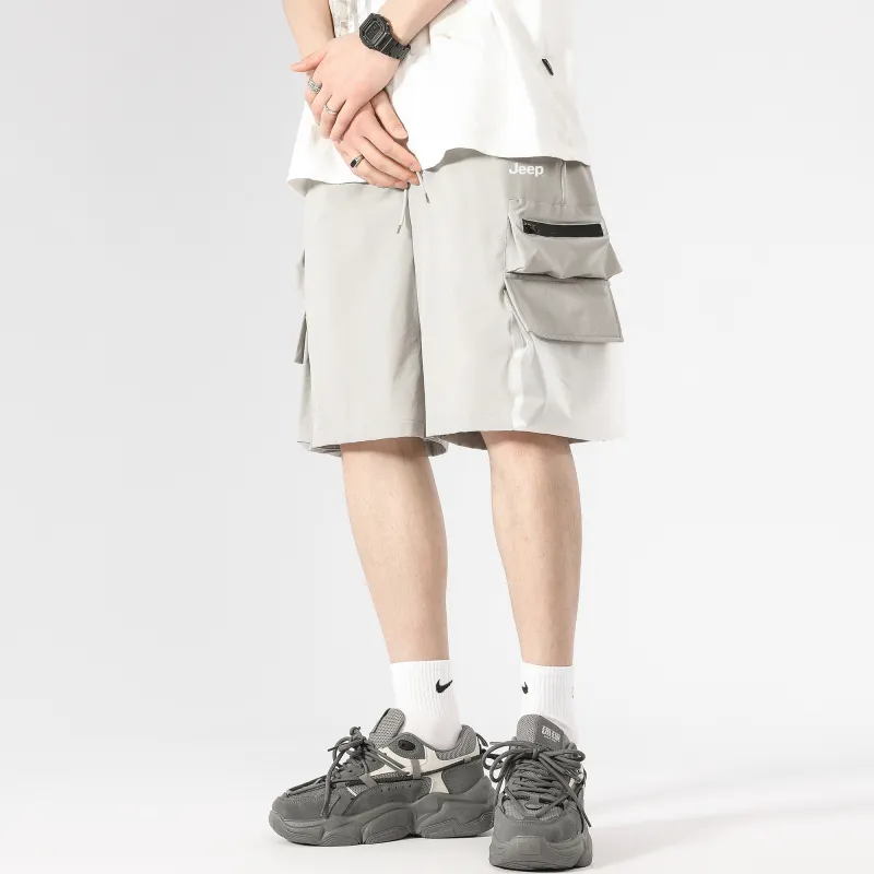 Jeep Cargo Shorts Unisex-14