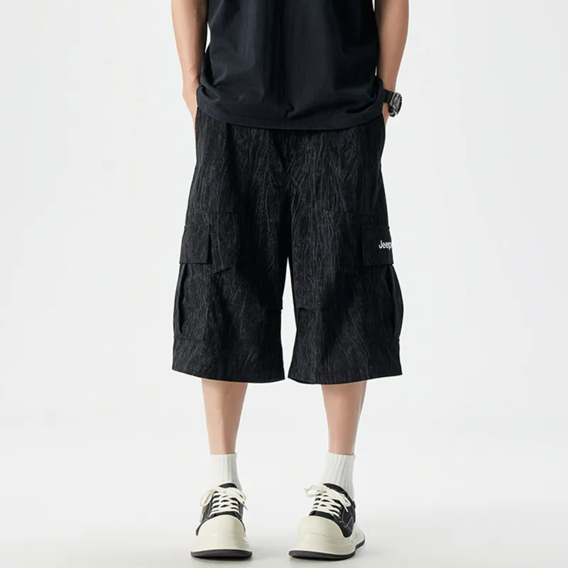 Jeep Cargo Shorts Unisex-13