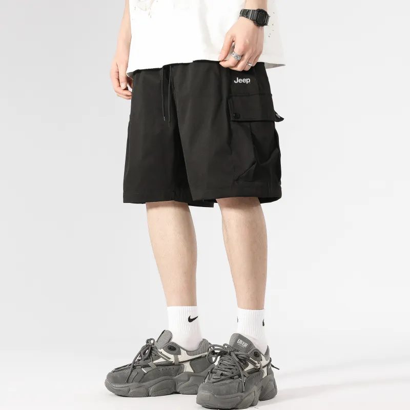 Jeep Cargo Shorts Unisex-3