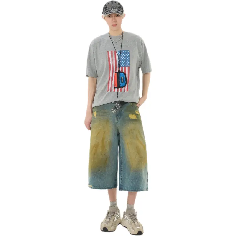 Jeep Denim Shorts Unisex Vintage-3